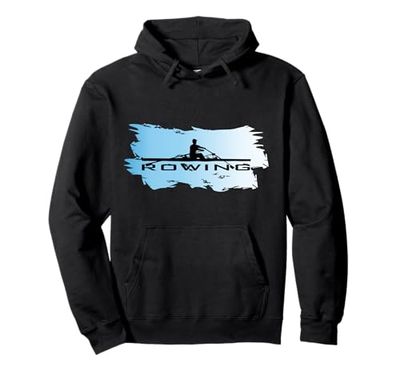Canottaggio, equipaggio, canottaggio singolo scull, vogatore Felpa con Cappuccio