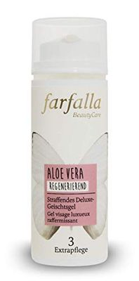 färgglad aloe vera, halmrande deluxe ansiktsgel, regenererande, 50 ml