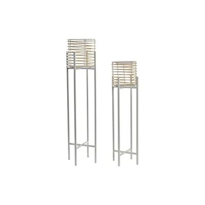 DKD Home Decor Ensemble de Pots de Fleurs, Standard