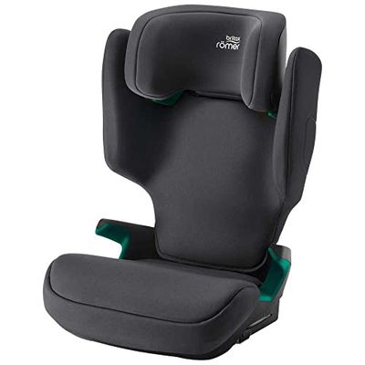 Britax Römer 2000036849 Kinderzitje DISCOVERY PLUS met ISOFIX voor kinderen van 100 150 cm (i Size) 3 5 12 jaar midnight Grijs
