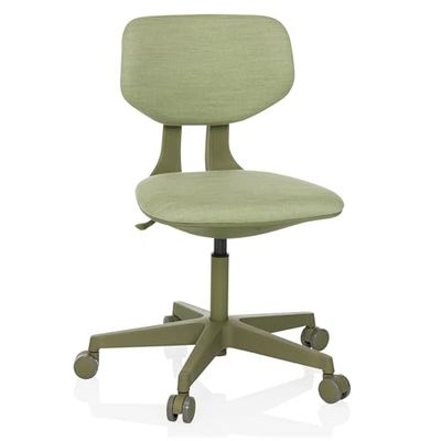 hjh OFFICE Kinder bureaustoel KID COLORE Stof Groen