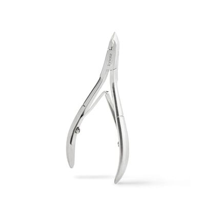KYVORA, pinza professionale per cuticole, lama da 5 mm, per manicure e pedicure, pinza per desideri in acciaio inox, design tedesco