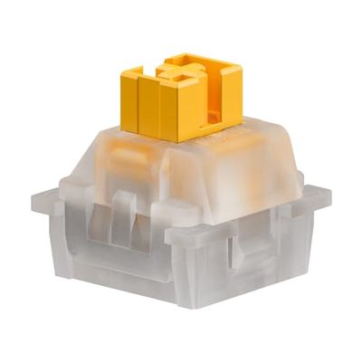 Glorious Gaming Panda Silent Switches (Lubed Tactile Switches) - 36x Switches for PC Gaming, Magnetic Switches for HE Hotswappable Mechanical Keyboards