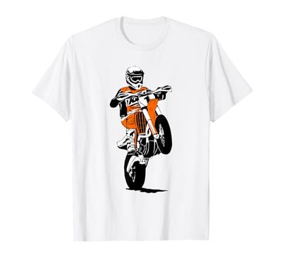 Supermoto Supermotard Enduro Moto Cross Camiseta