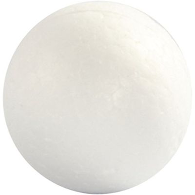 Bola, D: 3 cm, poliestireno, 10pcs
