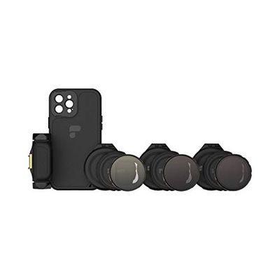 PolarPro - LiteChaser - iPhone 12 PRO Max - Kit Regista - CPOL - Filtro ND Variabile - Filtro VND - Trigger - Compatibile con Obiettivi Moment Series M - MagSafe