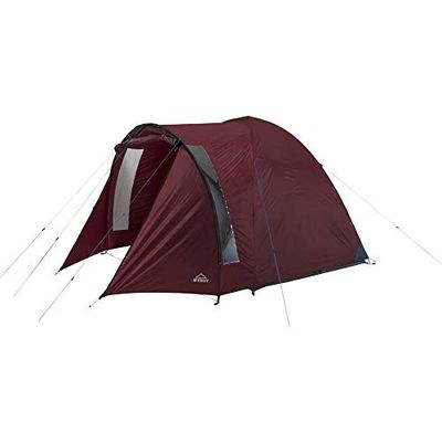 McKINLEY Family, Tenda Unisex, Rosso Scuro/Petrolio, Taglia Unica