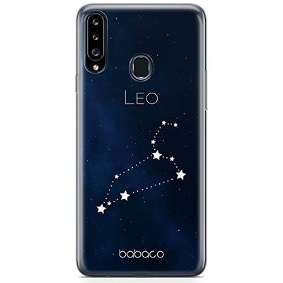 ERT GROUP mobiltelefonfodral för Samsung A20S originalt och officiellt licensierat Babaco mönster Zodiac Constellation 005 anpassad till formen på mobiltelefonen, fodral tillverkad av TPU-plast