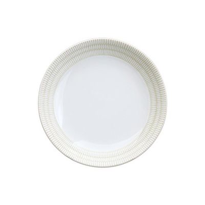 Avet Spain bord, diep, aardewerk, wit, 21 x 21 x 4,04 cm, 6 stuks
