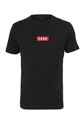 Mister Tee Herren Easy Box T-Shirt, Black, S