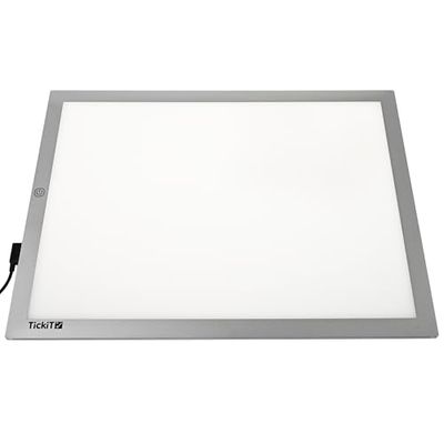 tickit A3 LED Light Panel , Sensory Lights for Autism , Educational Sensory Exploration Toys , Light-Up Sensory Imaginative Play Table