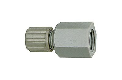 Acoplamiento atornillado recto G 1/8 I, para manguera 9/12 mm, SW 22, presión de trabajo máx. 10 bar (20 °C) / máx. 1 bar (60 °C), PA