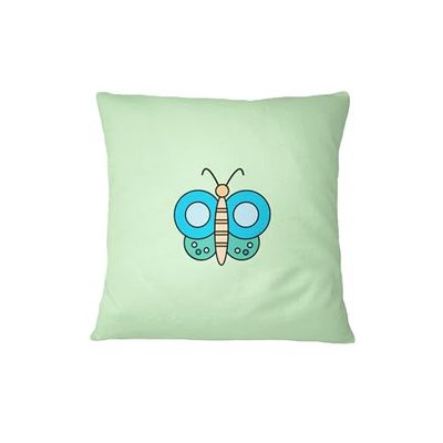 Bona Basics, Funda de cojín Decorativa, decoración del hogar, para sofá, cafetería, Tamaño: 60x60 cm, Color: Verde Claro