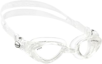 Cressi Fox Goggles - Premium Anti Fog Swimming Goggles for Adults