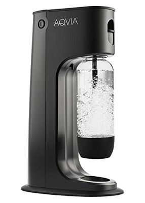 Aqvia Aireador de Agua equilibrado con Botella sin BPA (Negro)