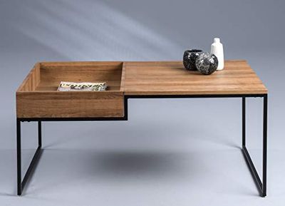 HomeTrends4You Benno stolik kawowy/sofa, materiał drewnopochodny, brązowy, 105 x 45 x 66 cm