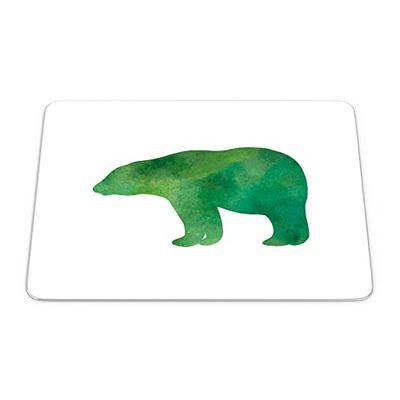 Bonamaison, Tappetino per mouse rettangolare, con stampa digitale, antiscivolo, per ufficio e casa, dimensioni: 22 x 18 cm