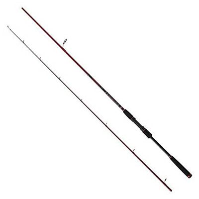 PENN Squadron III Labrax Spinhengel, Vishengels, Spinhengels, Zeevissen, Zeebaars, Kabeljauw, Koolvis, Unisex, Zwart, 2.10m, 10-30g