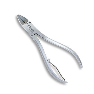 CREDO Nageltång 12 cm, rundade spetsar, mattkrom