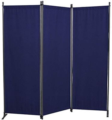 Angerer Paravent 3 pièces Swingtex Bleu