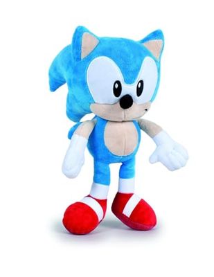Sonic The Hedgehog - SEGA - Soft Sonic Plush, 30 cm, Does Not Apply, 760017460, flerfärgad, en storlek