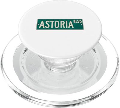 Astoria Blvd Queens Street Sign Regalo para hombres, mujeres y niños PopSockets PopGrip para MagSafe