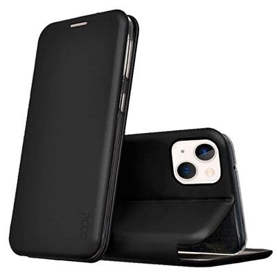 Cool Flip Cover voor iPhone 13 Mini Elegance zwart