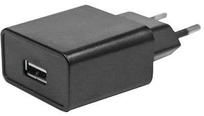 PRENDELUZ Cargador USB 5V 1A, compacto y portátil, para cargar dispositivos electrónicos como teléfonos y tablets.