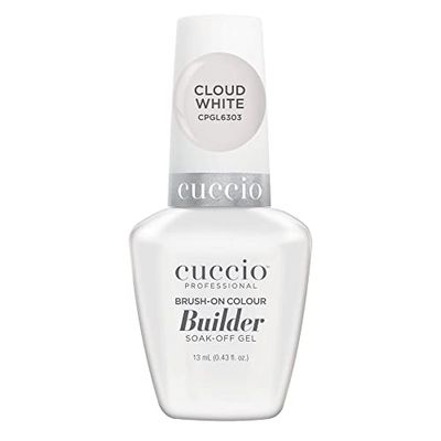 Cuccio Pinceau sur gel de construction de couleur avec calcium LED/UV Cloud White
