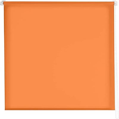 Estoralis GOVE rolgordijn lichtdoorlatend "ZONDER TOEPASSING" Easyfix, stof, oranje, 70 x 150 cm