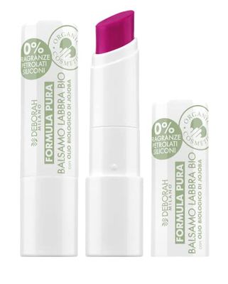 Deborah Milano - Balsamo Labbra Colorato BIO Formula Pura - Mauve n.9 - SPF 10, cruelty free vegano, 100% origine naturale