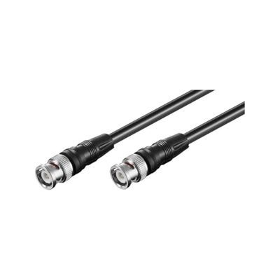 Goobay AVK 176-100 1,0 m - Cabo coaxial (1 m, macho/macho)