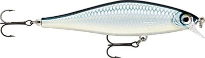 Rapala - Pesca Lure Shadow Rap Shad - Costruzione di plastica - Pesca d'acqua dolce Pesca lentamente - Profondità di nuoto 0.9-1,2m - Taglia 9 cm / 12g - Prodotto in Estonia - Baby Aspius
