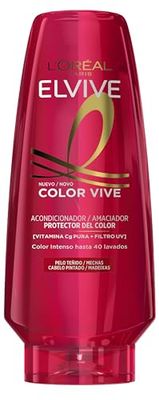 L'Oreal Paris Elvive Color Vive Protective Conditioner, Dyed or Wicked Hair, Care and Detangles - 300 ml