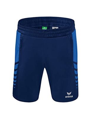 Erima Six Wings Worker Pantaloncini, Uomo, Blu (New Navy/New Royal), 3XL