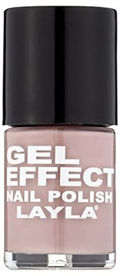 Layla Cosmetics Milano Gel Effet Vernis à Ongles Pink Sand 10 ml