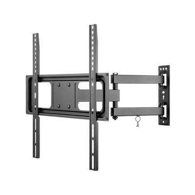 Goobay 49744 väggfäste 55 tum utdragbar och helt rörlig för TV och bildskärmar från 32 till 55 tum till 35 kg max. VESA 400 x 400, svart