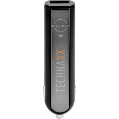 Technaxx E-Lighter och USB-billaddare med 2,4A USB-utgång, överströms- och övertemperaturskydd TX-134 Flamlös elektronisk tändare