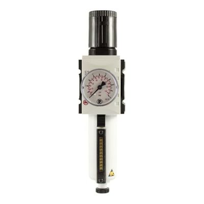RIEGLER 151835-FU 6111-M filterregulator »FUTURA«, MB, SR, Mano, BG 4, G 1, 0,5-8 bar, HA, 1 st.