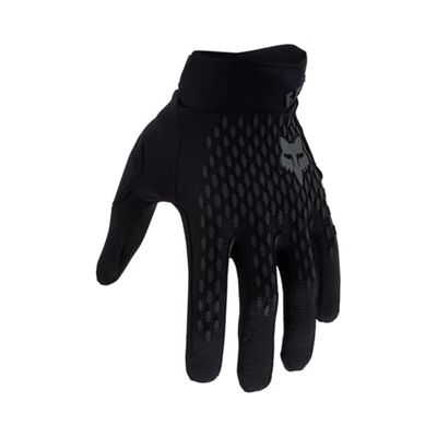 Fox Racing - Defend Gant - Hommes - Gants Fonctionnels, Respirabilité Optimale, Confort Supérieur, Haute Durabilité, Ciclismo de montaña, Noir, L
