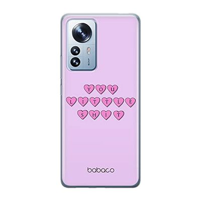 ERT GROUP mobiel telefoonhoesje voor Xiaomi 12 PRO origineel en officieel erkend Babaco patroon 90's Girl 015 optimaal aangepast aan de vorm van de mobiele telefoon, hoesje is gemaakt van TPU