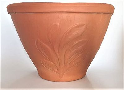 VASI A MURO GERLA IN TERRACOTTA (DUE PEZZI UGUALI) PER PIANTE E FIORI; LUNGHEZZA CM. 32, ALTEZZA CM. 22, PROFONDITA' CM. 20 – FIORIERE PENSILI/A PARETE MADE IN ITALY