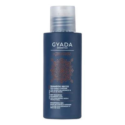 GYADA COSMETICS, Mori hårschampo, lugnande och uppfriskande, ger volym och friskhet, för dött hår, med valnötvärk, Aloe Vera, vitamin B5 och risstärkelse, 50 g