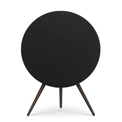 Bang & Olufsen Beosound A9 (5ème Génération) - Enceinte Design Emblématique de Luxe Puissante Bluetooth et WiFi Connectée avec Pieds en Bois - Black Anthracite