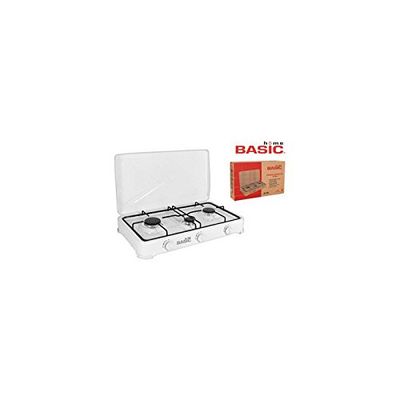 HORNILLO 3 Fuegos Gas C/Tapa 60cm Home Basic