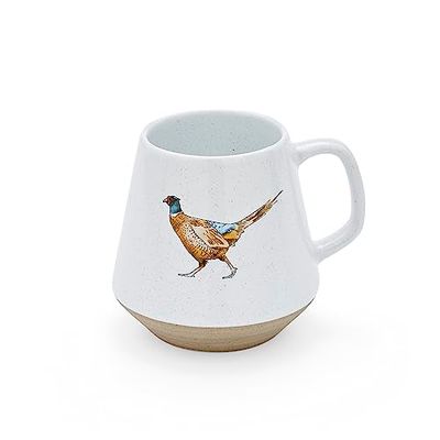 Cooksmart British Designed Coffee Mug | Ceramic Coffee Mugs for Home or Work | Large Mugs for Hot Drinks | Tea and Coffee Cups (Pheasant)