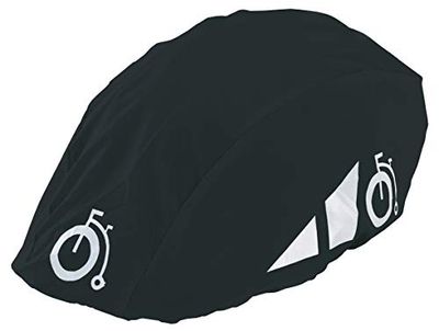Prophete Reflecterende hoes voor fietshelmen, helmhoes, zwart