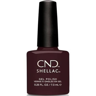 CND Shellac Dark Dahlia, 7.3 ml/0.25 fl oz.