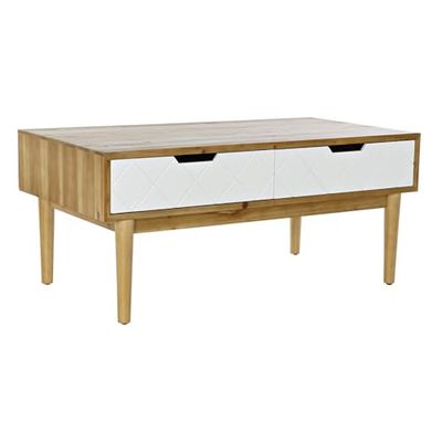 Mesa Centrum van dennenhout, 105 x 55 x 46 cm, bruin AlexandreHouse