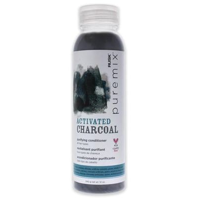 Rusk Puremix Activated Charcoal Purifying Conditioner for Unisex 12 oz Conditioner